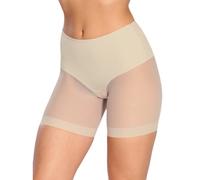 SaoTi - Faja Pantalon Anti-rozadura Reductora Invisible Moldeadora Efecto Tanga (XL, Beige)