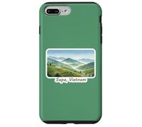 Sapa Vietnam Arroz Terraza Paisaje Arte Carcasa para iPhone 7 Plus/8 Plus