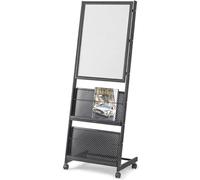 SAPDMBDBBSH Expositor Para Folletos, Revistero de pie, soporte de exhibición for folletos, soporte de exhibición, soporte for periódicos adecuado for ferias comerciales de oficina