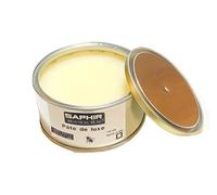 SAPHIR-Betún para Zapatos Beaute du Cuir Pate de Luxe-250ml Blanco neutro
