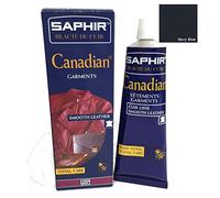 Saphir | Crema Canadian en Tubo 75 ml | Crema Reconstituyente para Cueros Lisos (Azul Marino 06)