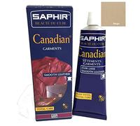 SAPHIR | Crema Canadian en Tubo 75 ml | Crema Reconstituyente para Cueros Lisos (Beige 16)