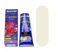 SAPHIR | Crema Canadian en Tubo 75 ml | Crema Reconstituyente para Cueros Lisos (Blanco 21)