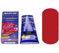 Saphir | Crema Canadian en Tubo 75 ml | Crema Reconstituyente para Cueros Lisos (Rojo 11)