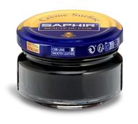 SAPHIR Crema para Abrillantar Zapatos | Limpia, Nutre y Protege el Calzado | Cuidado del Calzado Unisex | Betunes para Zapatos Limpios y Cuidados | Color: Negro | Formato: 50 ml