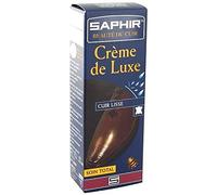 SAPHIR | Crème de Luxe en Aplicador 75 ml | Crema Nutritiva, Recolorante e Impermeabilizante para el Cuero (Blanco 21)