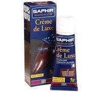 SAPHIR | Crème de Luxe en Aplicador 75 ml | Crema Nutritiva, Recolorante e Impermeabilizante para el Cuero (Marrón Medio 37)