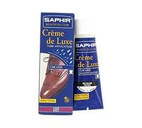 SAPHIR | Crème de Luxe en Aplicador 75 ml | Crema Nutritiva, Recolorante e Impermeabilizante para el Cuero (Burdeos 08)