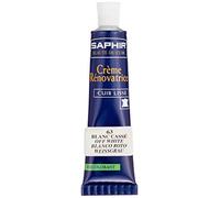 Saphir | Crème Rénovatrice 25 ml | Crema Renovadora para Cueros Lisos (Blanco Roto 63)