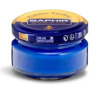 Saphir Crema Pommadier para cueros lisos – Nutre y suaviza – Azul Zafiro 07 – 50 ml