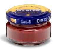 SAPHIR | Crème Surfine 50 ml | Pommadier Crema para Nutrir y Suavizar los Cueros Lisos (Caoba 09)