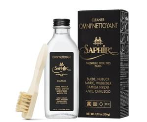 SAPHIR NOIR Zafiro Pommadier Medalla D`or 1925, limpiador de piel rugosa, transparente, 100 ml