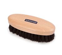 Saphir ovalada esmalte de crin cepillo, color Negro, talla