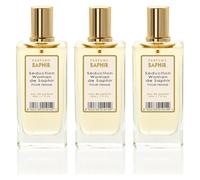Saphir Seduction Woman - Eau de Parfum para Mujer 50 ml - Pack de 3 Unidades (150 ml) - Perfume de Larga Duración con Vaporizador, Ideal para Regalo
