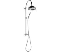 Sapho Antea conjunto de ducha a pared con rociador con efecto lluvia cromo SET031