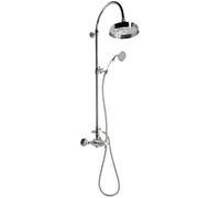 Sapho Antea conjunto de ducha a pared con termostato cromo SET041