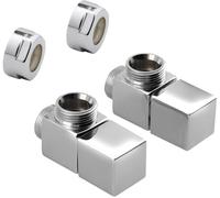 Sapho Cube kit de conexión cromo CP4010S