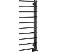Sapho Justina radiador de baño toallero 124.6x50 cm negro IR546B