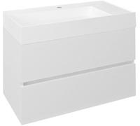 Sapho Odetta armario 82x43.5x50 cm suspendido, para lavabo blanco DT085-3030