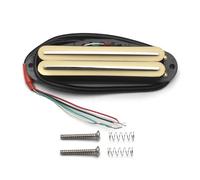 SAPHUE Dual Humbucker - Pastilla Humbucker para guitarra eléctrica Fender Strat Squier Tele (marfil)