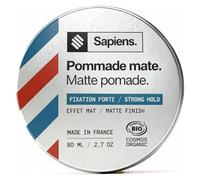 Sapiens Cera Pelo Hombre 80 ml - Cera Mate Orgánica Fabricada en Francia - Perfume fresco y mentolado - Fórmula de Calidad Profesional
