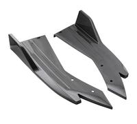 SAPINGNB Faldón Lateral Trasero para Hyundai i40 Combi 2011-2024, Trasero Difusor Alerón Difusores Parachoques Trasero Accesorios Coche,Carbon Fiber Black
