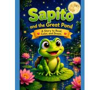 Sapito and the Great Pond: A Children's Coloring Story About Courage, Friendship, and Big Dreams (Sapito's Adventures)