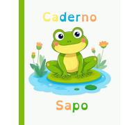 Sapo - Caderno para Treino da Caligrafia e Escrita Legível: Um recurso pedagógico que ajuda a desenvolver uma escrita mais segura, fluida e confiante, com linhas adaptadas para facilitar o foco.