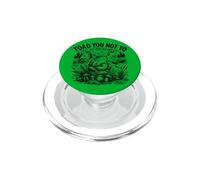Sapo no a Humor Divertido teórico de la conspiración PopSockets PopGrip para MagSafe