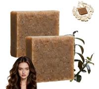 Sapone all'argilla e rame, detergente per la pelle all'argilla e rame, saponetta naturale per viso e corpo, adatta a tutti i tipi di pelle. In omaggio: rete bolle 2 in 1 (2pcs)