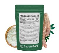 SaporePuro Almidón de Tapioca 50 g - Sin Gluten - Espesante Natural para Cremas, Salsas, Postres y Preparaciones Culinarias