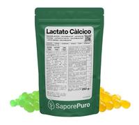 Saporepuro Lactato de calcio en polvo 250 gr - Ideal para esferificación en cocina molecular