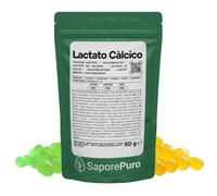 Saporepuro Lactato de calcio en polvo 50 gr - Ideal para esferificación en cocina molecular