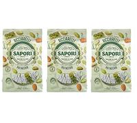 Sapori Ricciarelli al Pistacchio - Pasta de almendras (3 unidades, 120 g, 6 porciones individuales, 20 g)