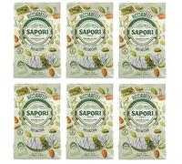 Sapori Ricciarelli al Pistacchio - Pasta de almendras (6 unidades, 120 g, 6 porciones individuales, 20 g)