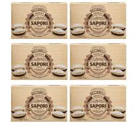 Sapori Ricciarelli alla Mandorla con Base di Cioccolato pasta de almendras y base crujiente de chocolate oscuro, 154 g, chocolate oscuro, 72%