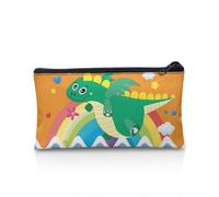 Sapotip Estuche para lápices, estuche simple para papelería, escuela, universidad, oficina, organizador para adolescentes, niñas, adultos y estudiantes, Dinosaurio 12, Mochila para niños