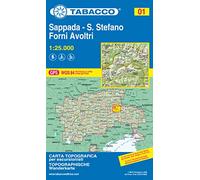 Sappada. S. Stefano. Forni Avoltri 1:25.000: 01 (Carte topografiche per escursionisti)