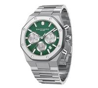 SAPPHERO Relojes de Caballero Lujo 50M Resistente al Agua Reloj de Pulsera para Hombre Negocios Fecha Deporte Tiempo Moda Correa de Acero Reloj de Regalo para los Hombres