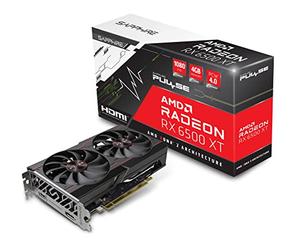 Sapphire 11314-01-20G Pulse AMD Radeon RX 6500 XT Gaming OC Tarjeta gráfica con 4GB GDDR6, AMD RDNA 2