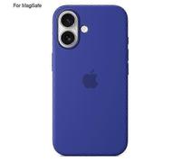 (Sapphire) For iPhone 16 MagSafe Compatible Premium Liquid Silicone Protective Case with Strong Magnetic Attachment Technology