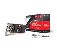 Sapphire Pulse - Tarjeta gráfica AMD Radeon RX 6400 GDDR6 1080 FHD 4GB PCIE 4.0 HDMI Tarjeta de Video