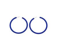 (sapphire1)Stylish Circle Hoop Earrings Dangle Earrings Comfortable Ear Jewelry Acrylic Texture Suitable for Daily and Party Wear