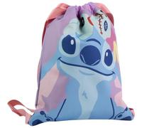 CERDÁ LIFE'S LITTLE MOMENTS Saquito Escolar Stitch - Mochila Tipo Saco Infantil con Cierre de Cordón, Diseño Espacio para Ropa, Merienda, Unisex niños, 27.0x33.0x1.0 cm