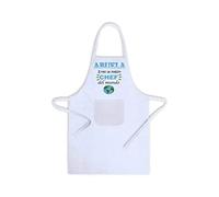 SAQUITOMAGICO Delantal Divertido para Abuela - Blanco | “Eres la Mejor Chef del Mundo” | Regalo Original para Cocineras en Cumpleaños, Fiestas, Navidad y Barbacoa | Mandil Gracioso y Único