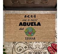 SAQUITOMAGICO Felpudos Originales y Divertidos para los Mejores Familiares del Mundo. (Abuela)