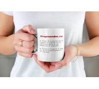 SAQUITOMAGICO Taza graciosa y original Define de tu Profesion Programador .-Para trabajadores divertidos (programador)