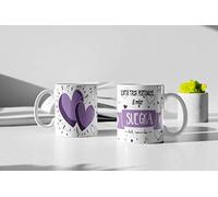 SAQUITOMAGICO Taza Personalizada con Mensaje Divertido | Regalo Original para Suegra Especial | Taza de Cerámica Resistente 350 ml | Diseño Único para Compartir Momentos Divertidos y con Cariño
