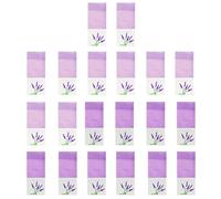 Saquitos de Tela para Lavanda - 20 Bolsitas de Lavanda Vacías con Cordón, Saquitos Vacíos de Lavanda para Rellenar, Ideales para Ropa, Cajones, Armarios, Zapatos, Viajes, Ropa de Cama y Coches