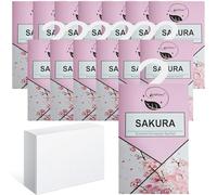 Saquitos perfumados para armario, 14 unidades, aroma a armario, bolsitas aromáticas para armario, bolsitas aromáticas para armario, bolsitas aromáticas naturales, aroma de armario (sakura14)